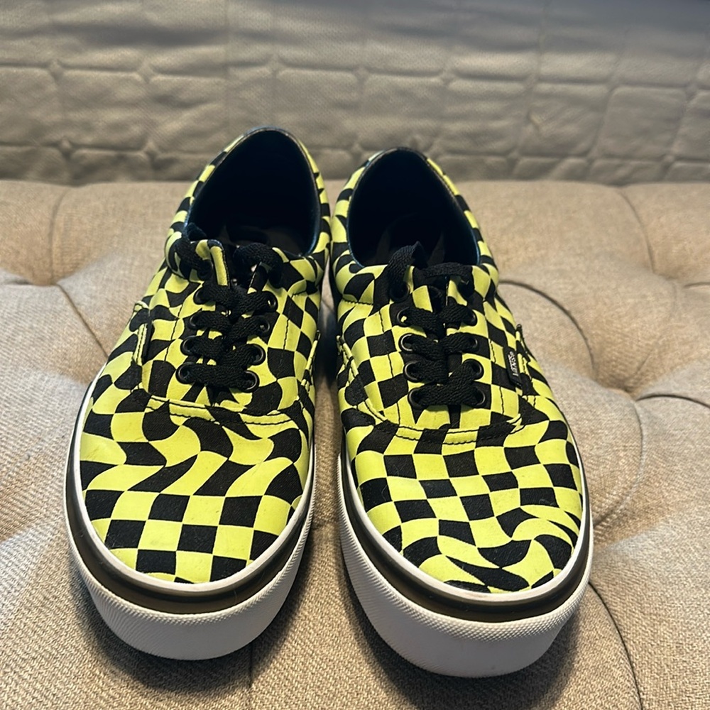 Glow in the dark platform vans